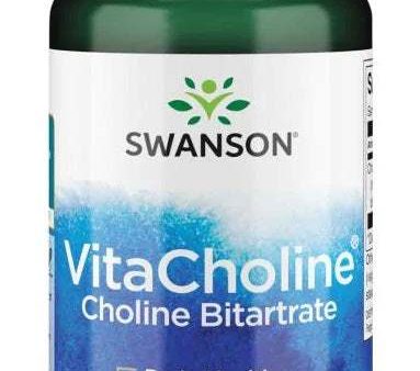 Swanson VitaCholine Choline Bitartrate, 300mg - 60 vcaps For Cheap