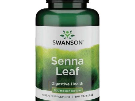 Swanson Senna Leaf, 500mg - 100 caps Online Sale