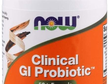 NOW Foods Clinical GI Probiotic - 60 vcaps Supply