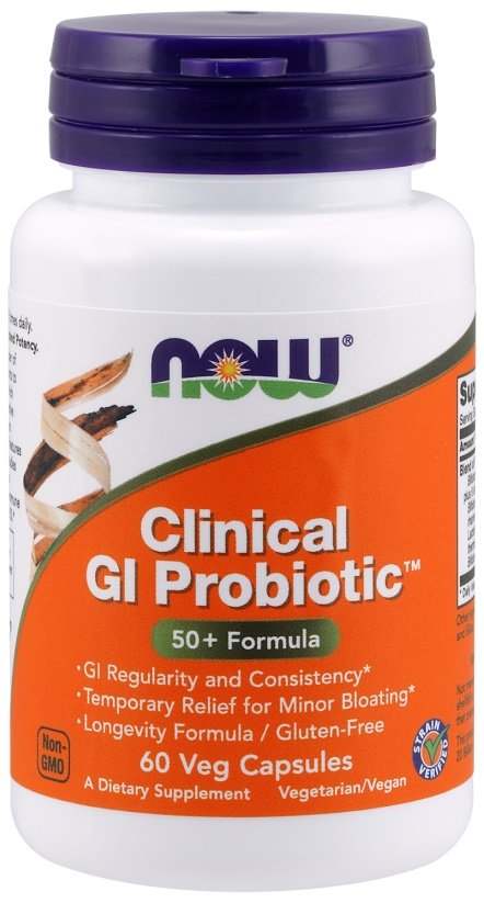 NOW Foods Clinical GI Probiotic - 60 vcaps Supply