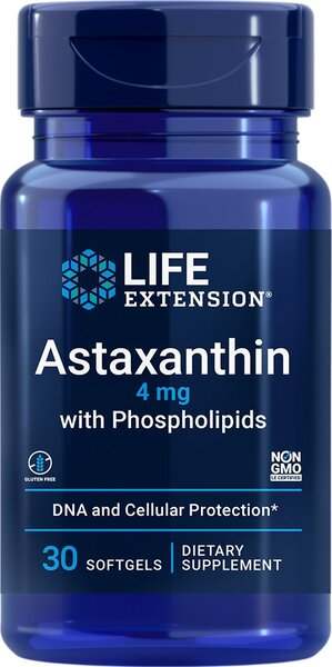 Life Extension Astaxanthin with Phospholipids, 4mg - 30 softgels For Sale