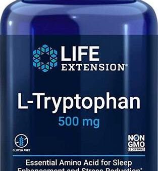 Life Extension L-Tryptophan, 500mg - 90 vcaps Cheap