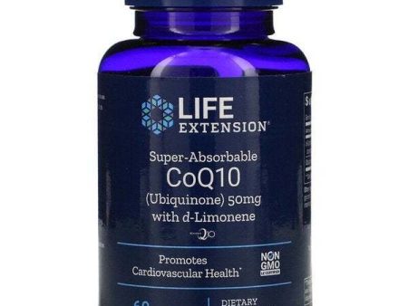 Life Extension Super Absorbable CoQ10 with d-Limonene, 50 mg - 60 Softgels For Cheap