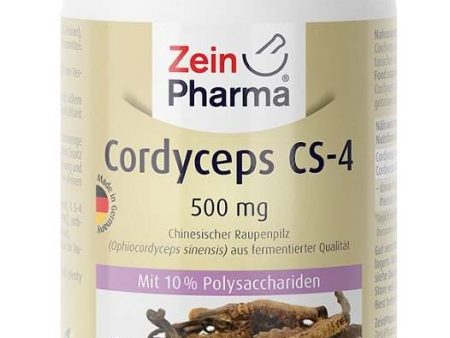 Zein Pharma Cordyceps CS-4, 500mg - 120 caps Online Hot Sale