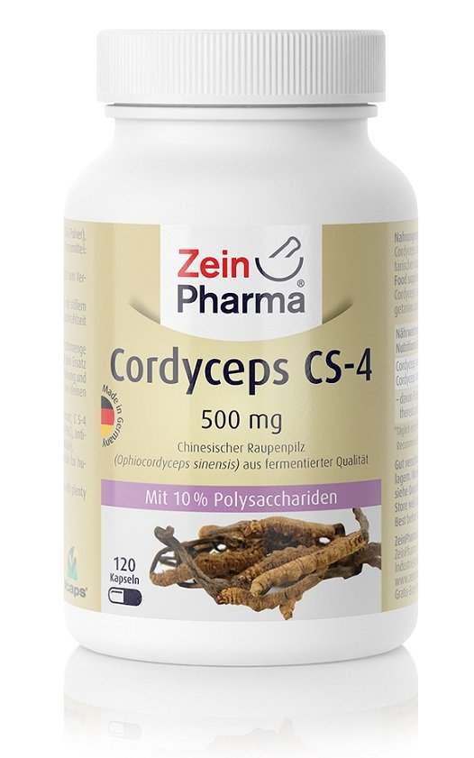 Zein Pharma Cordyceps CS-4, 500mg - 120 caps Online Hot Sale