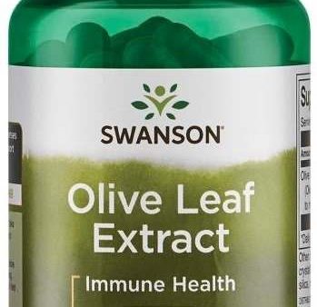 Swanson Olive Leaf Extract, 500mg - 60 caps on Sale