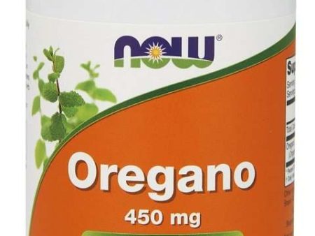 NOW Foods Oregano, 450mg - 100 vcaps Discount