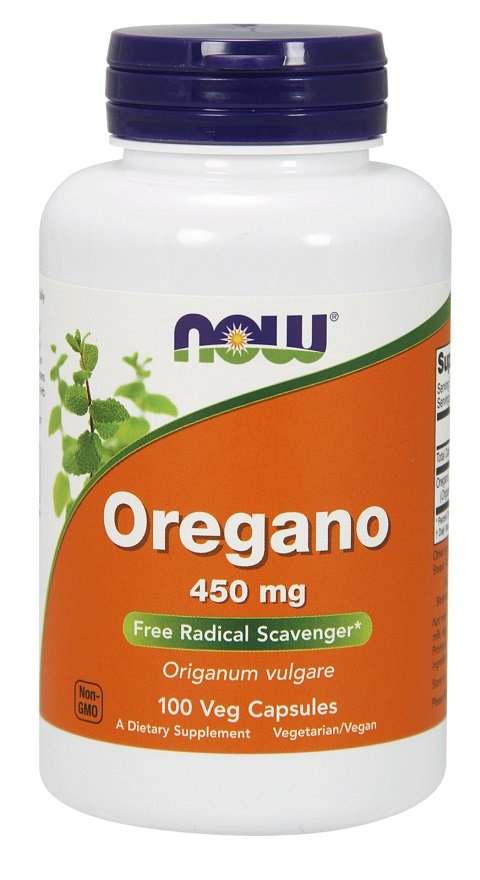 NOW Foods Oregano, 450mg - 100 vcaps Discount