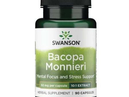 Swanson Bacopa Monnieri 10:1 Extract, 50mg - 90 caps Online now