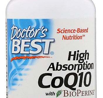 Doctor s Best High Absorption CoQ10 with BioPerine, 300mg - 90 veggie softgels For Discount