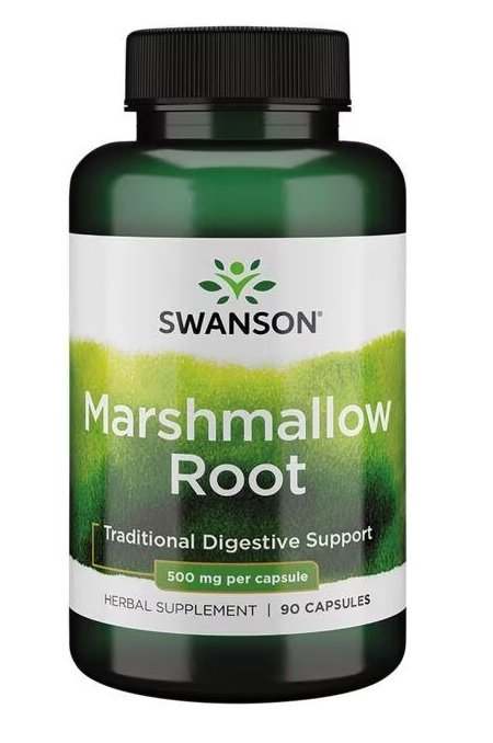 Swanson Marshmallow Root, 500mg - 90 caps For Cheap