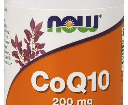 Now Foods CoQ10 200mg 60 VCAPS Online Hot Sale