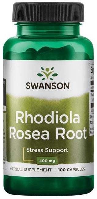 Swanson Rhodiola Rosea Root, 400mg - 100 caps Online