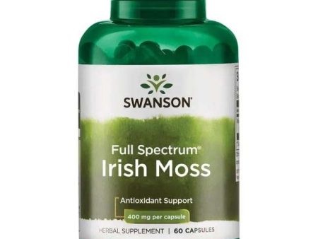 Swanson Full Spectrum Irish Moss, 400mg - 60 caps Cheap