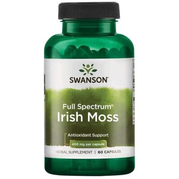 Swanson Full Spectrum Irish Moss, 400mg - 60 caps Cheap