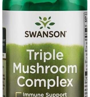 Swanson Triple Mushroom Standardized Complex - 60 caps For Discount