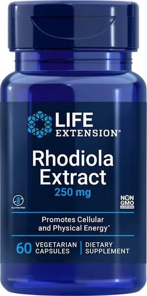 Life Extension Rhodiola Extract, 250mg - 60 vcaps Online Hot Sale