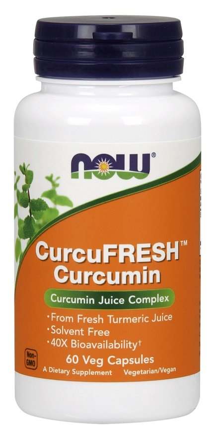 NOW Foods CurcuFRESH Curcumin, Capsules - 60 vcaps Online