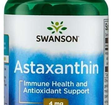 Swanson Astaxanthin, 4mg - 60 softgels Hot on Sale