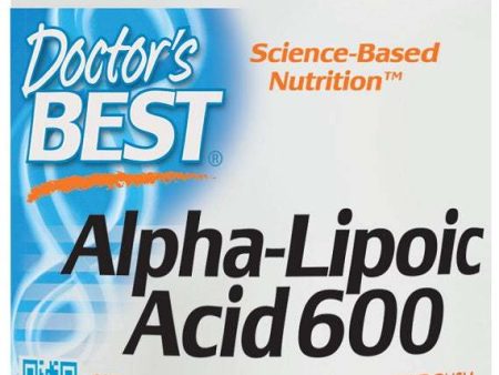 Doctor s Best Alpha-Lipoic Acid, 600mg - 180 vcaps Sale