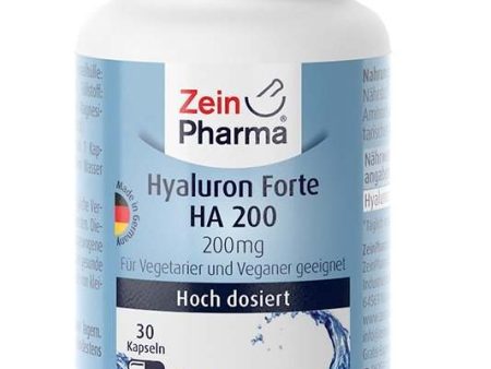 Zein Pharma Hyaluron Forte HA 200 - 30 caps on Sale