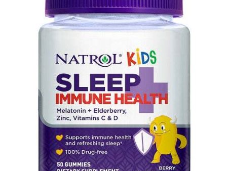 Natrol Kids Sleep + Immune Health, Berry - 50 gummies Online