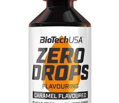 BioTechUSA Zero Drops, Caramel - 50 ml Discount