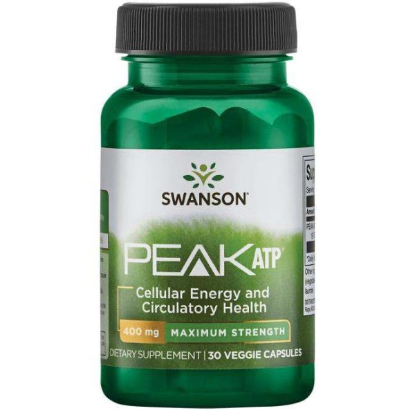 Swanson Peak ATP Maximum Strength - 30 vcaps Fashion