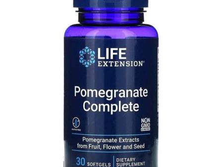 Life Extension Pomegranate Complete - 30 softgels on Sale