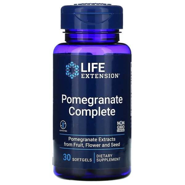 Life Extension Pomegranate Complete - 30 softgels on Sale