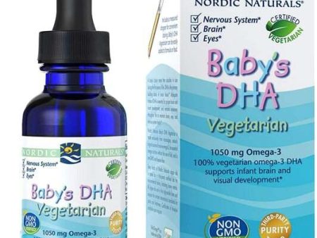 Nordic Naturals Baby s DHA Vegetarian, 1050mg - 30 ml on Sale