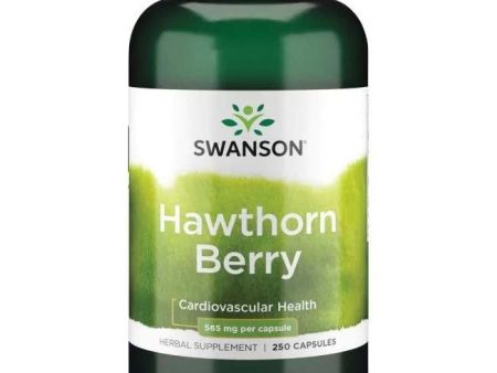 Swanson Hawthorn Berry, 565mg - 250 caps Sale