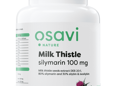 Osavi Milk Thistle, Silymarin 100mg - 120 vegan caps Online now