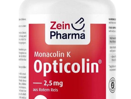 Zein Pharma Monacolin K Opticolin - 240 vcaps Fashion