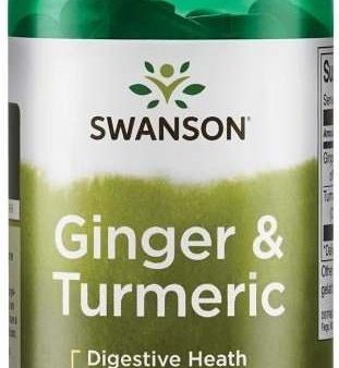 Swanson Ginger & Turmeric - 60 caps Hot on Sale