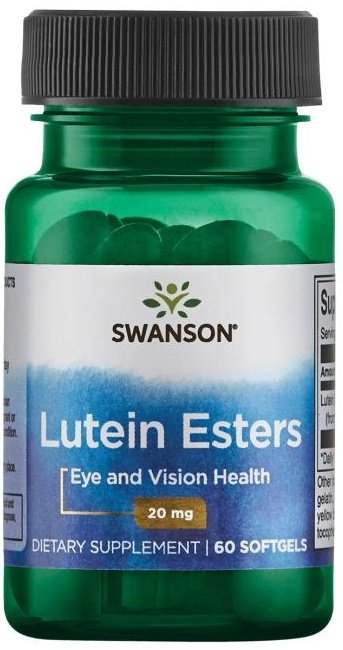 Swanson Lutein Esters 20mg 60 Softgels For Discount