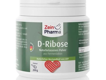 Zein Pharma D-Ribose - 200 grams Sale