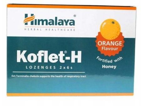 Himalaya Koflet-H, Orange - 12 lozenges Cheap