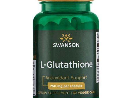 Swanson L-Glutathione, 250mg - 60 vcaps Fashion