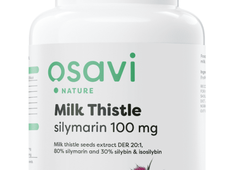 Osavi Milk Thistle, Silymarin 100mg - 60 vegan caps Sale