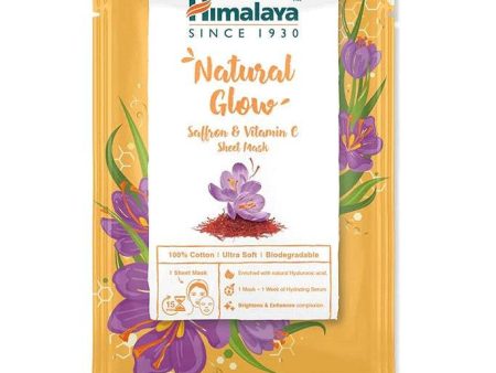 Himalaya Natural Glow Saffron & Vitamin C Sheet Mask - 30 ml Sale