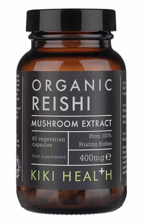 KIKI Health Reishi Extract Organic, 400mg - 60 vcaps Supply