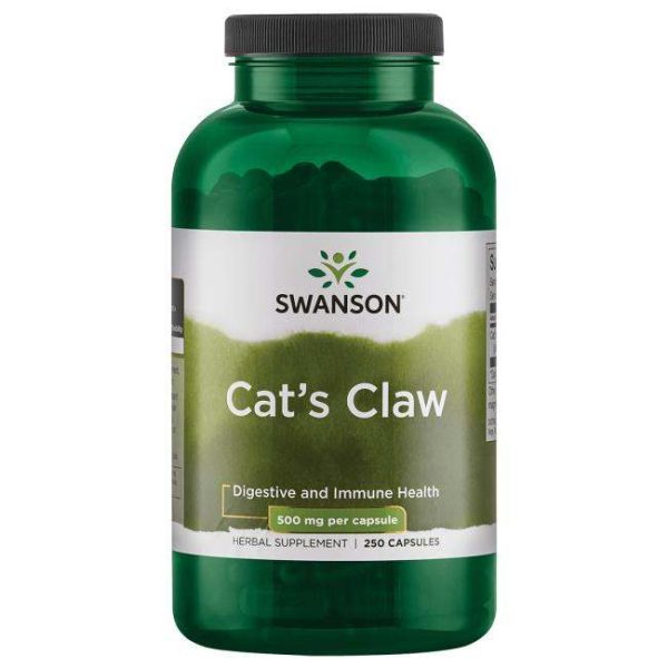 Swanson Cat s Claw, 500mg - 250 caps Online