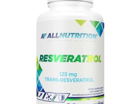 Allnutrition Resveratrol, 125mg - 60 caps Hot on Sale