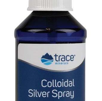 Trace Minerals Colloidal Silver Spray, 30ppm - 118 ml Online Hot Sale