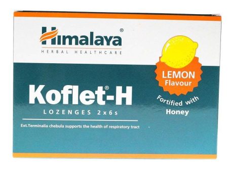 Himalaya Koflet-H, Lemon - 12 lozenges Supply