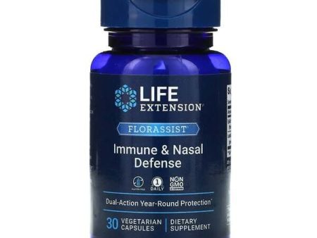 Life Extension Florassist Immune & Nasal Defense - 30 vcaps Supply