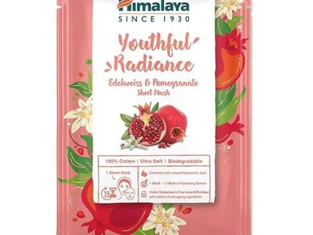 Himalaya Youthful Radiance Edelweiss & Pomegranate Sheet Mask - 30 ml Sale