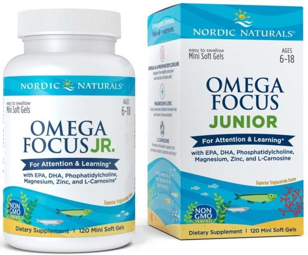 Nordic Naturals Omega Focus Junior - 120 mini softgels Cheap