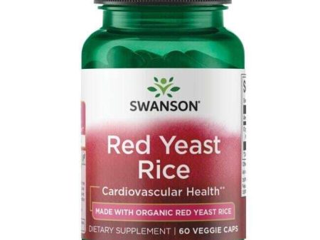 Swanson Red Yeast Rice, 600mg - 60 vcaps Online Sale